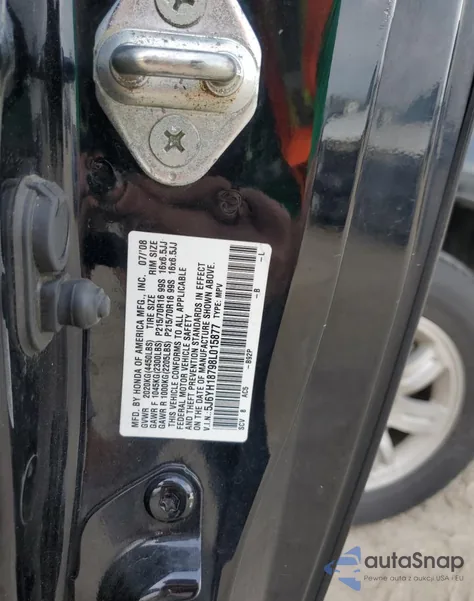 2008 Honda Element Ex из США, поврежденный, VIN 5J6YH18798L015877